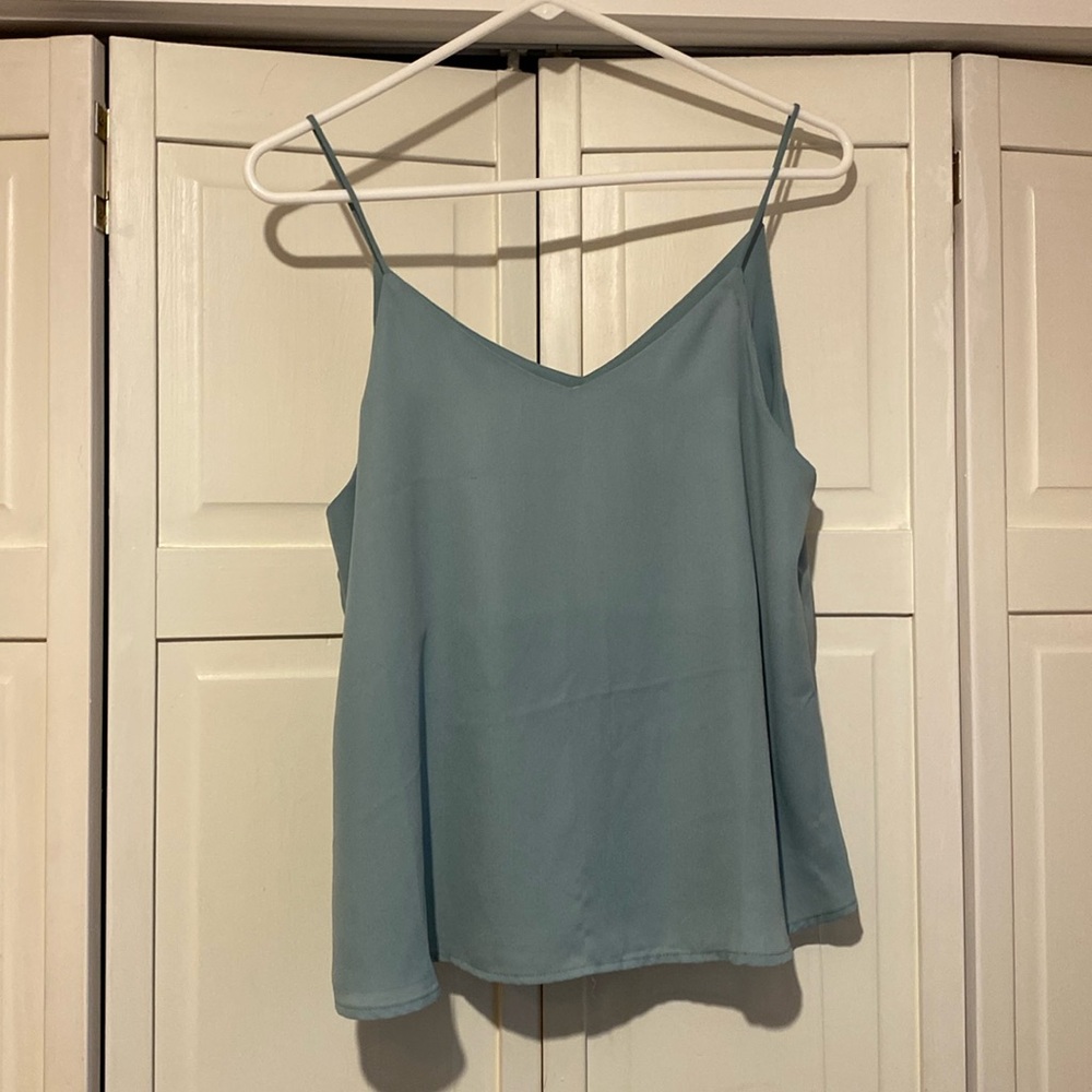 Blue Blouse Top
